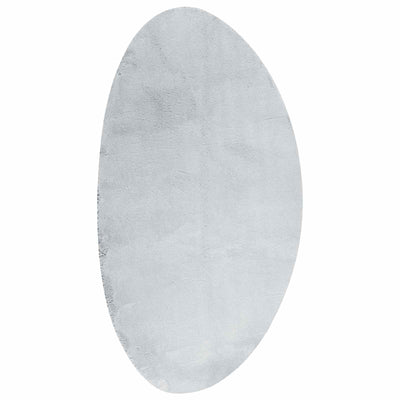 VidaXL Teppiche Huarte grau 100 x 200 cm Polyester