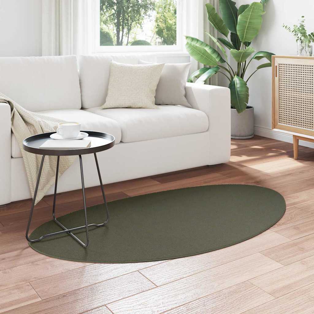 VidaXL Teppiche Huarte Waldgrün 80 x 150 cm Polyester