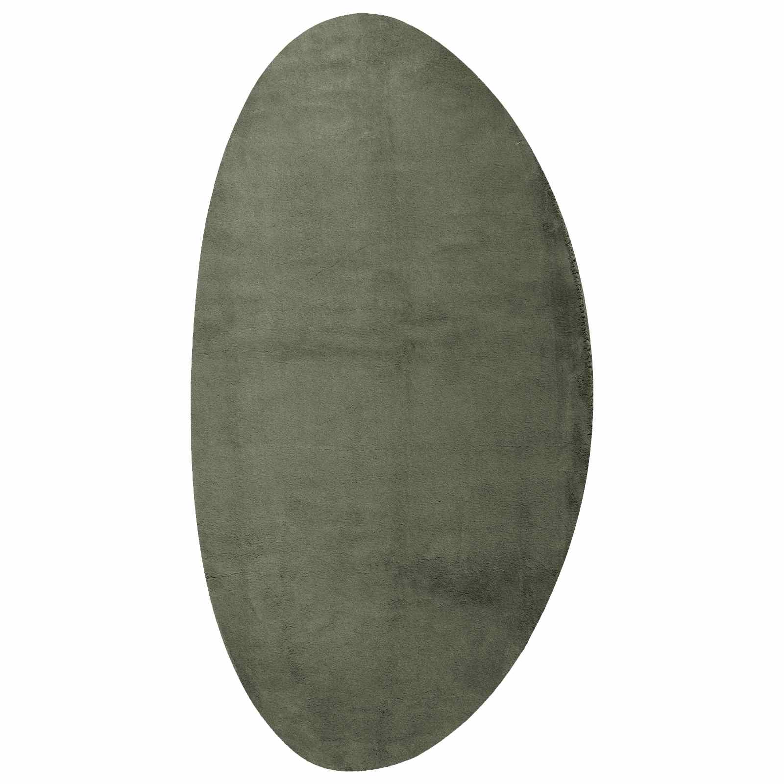 VidaXL Teppiche Huarte Waldgrün 80 x 150 cm Polyester
