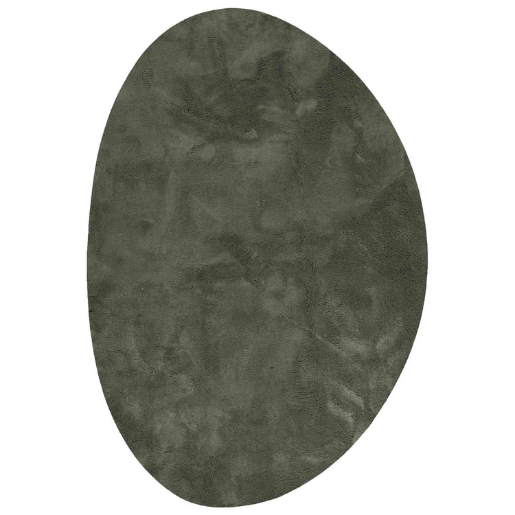 VidaXL Teppiche Huarte Waldgrün 140 x 200 cm Polyester
