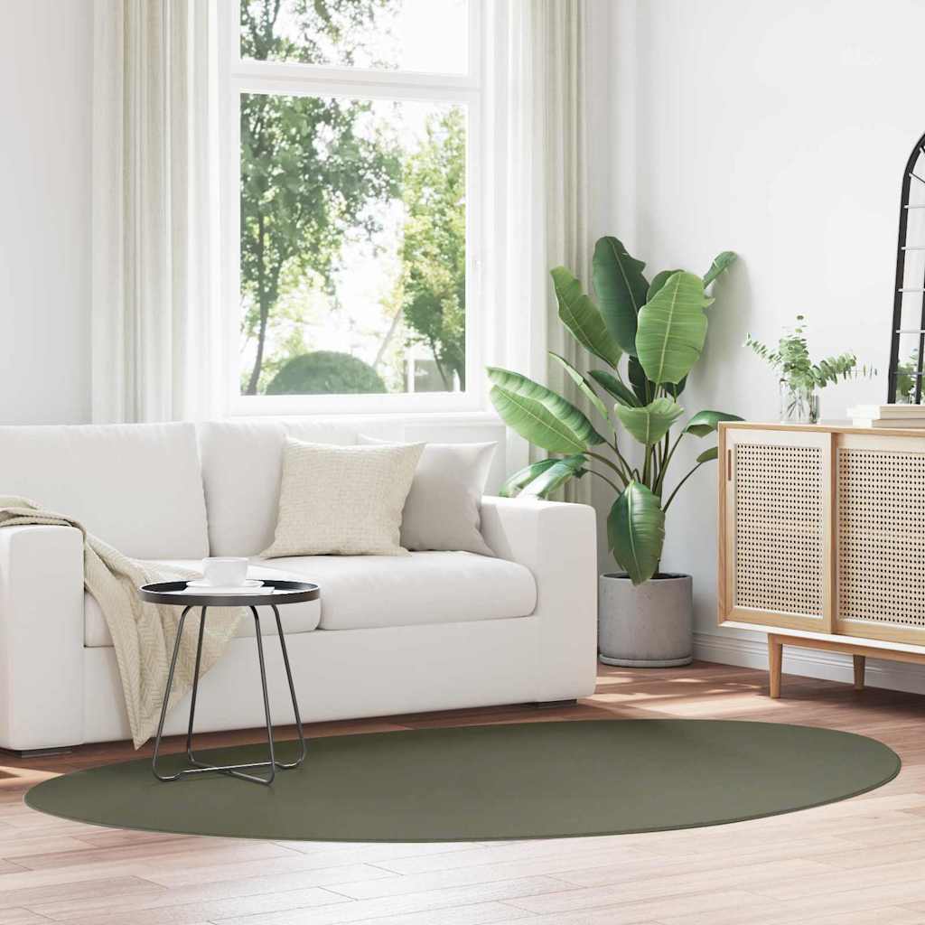 VidaXL Teppiche Huarte Waldgrün 160 x 230 cm Polyester