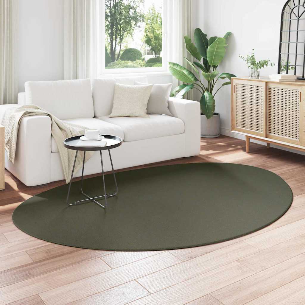 VidaXL Teppiche Huarte Waldgrün 160 x 230 cm Polyester