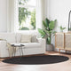 VidaXL Teppiche Huarte schwarz 160 x 230 cm Polyester
