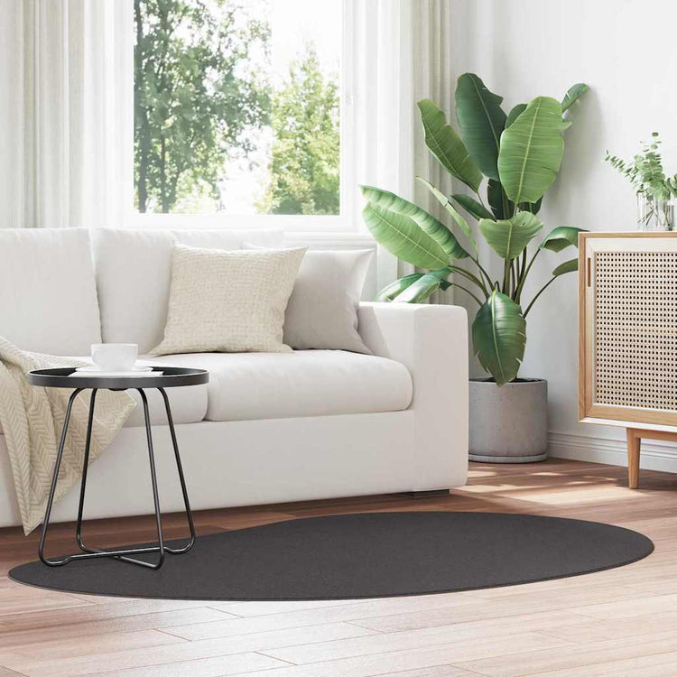 Vidaxl Teppiche Huarte Anthrazit 120 x 170 cm Polyester