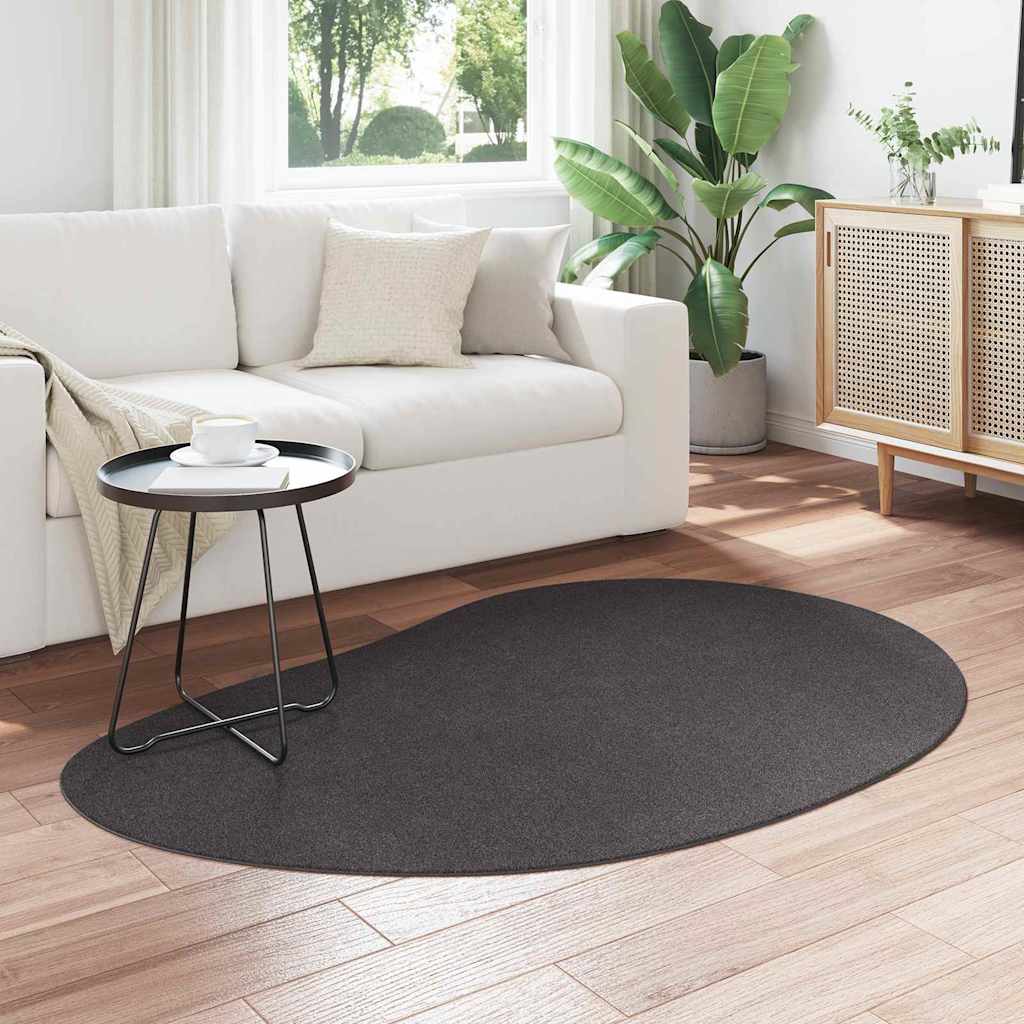 Vidaxl Teppiche Huarte Anthrazit 120 x 170 cm Polyester