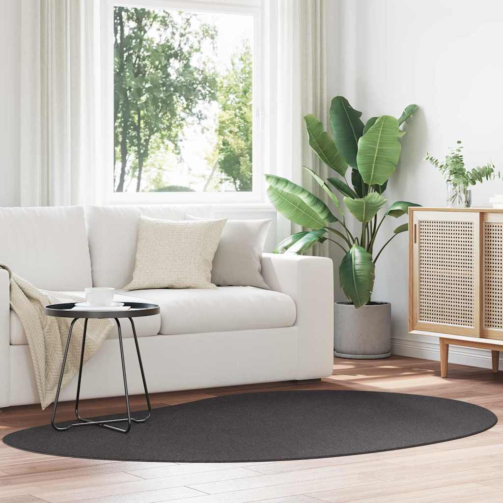 VidaXL Teppiche Huarte Anthrazit 140 x 200 cm Polyester
