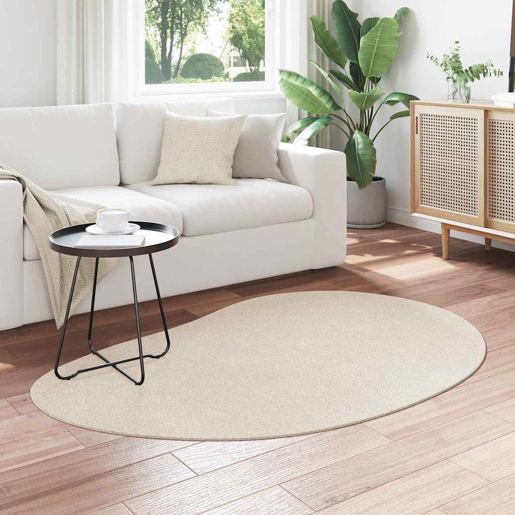 VidaXL Teppiche Huarte Beige 120 x 170 cm Polyester