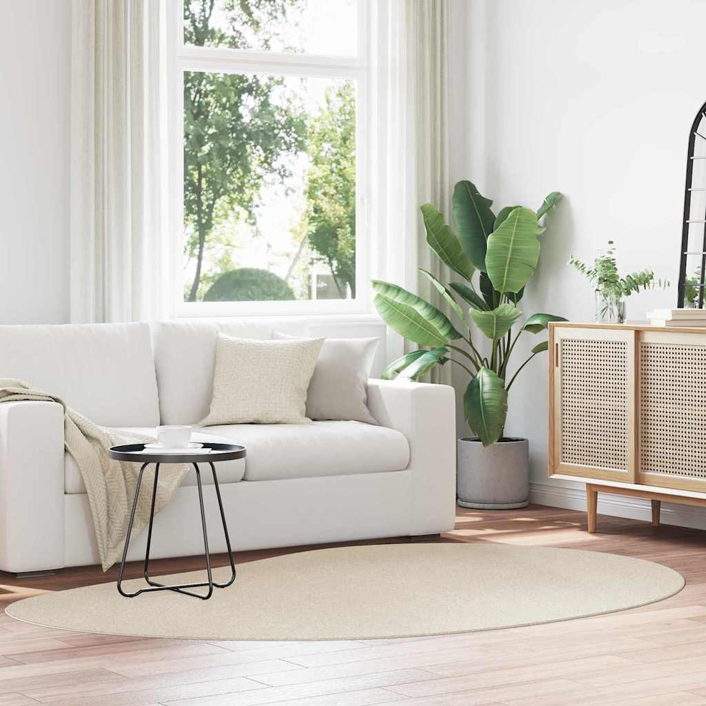 VidaXL Teppiche Huarte Beige 160 x 230 cm Polyester