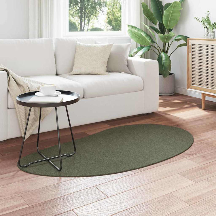 VidaXL Teppiche Huarte Waldgrün 80 x 150 cm Polyester