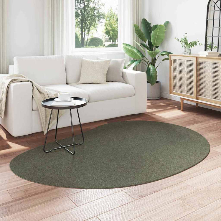 VidaXL Teppiche Huarte Waldgrün 140 x 200 cm Polyester