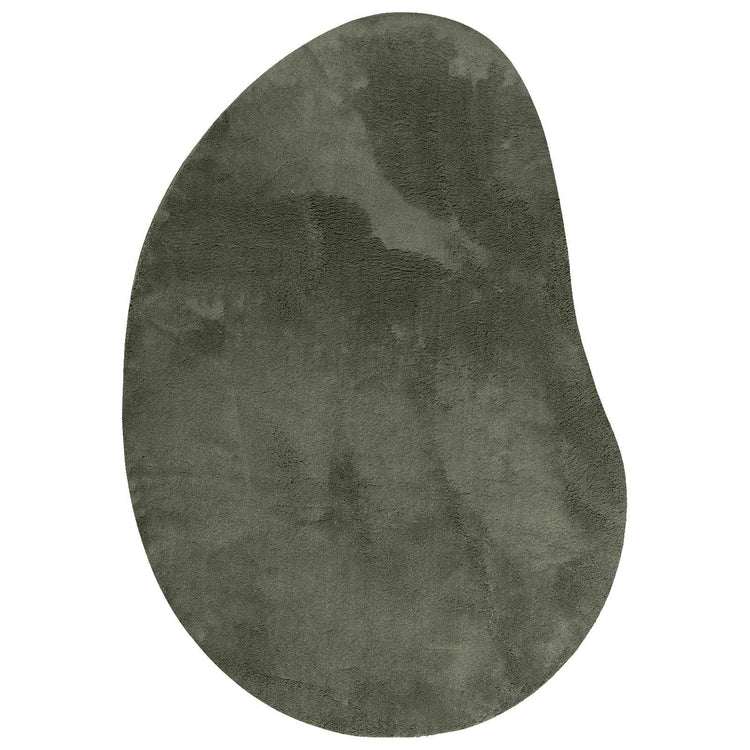 VidaXL Teppiche Huarte Waldgrün 140 x 200 cm Polyester