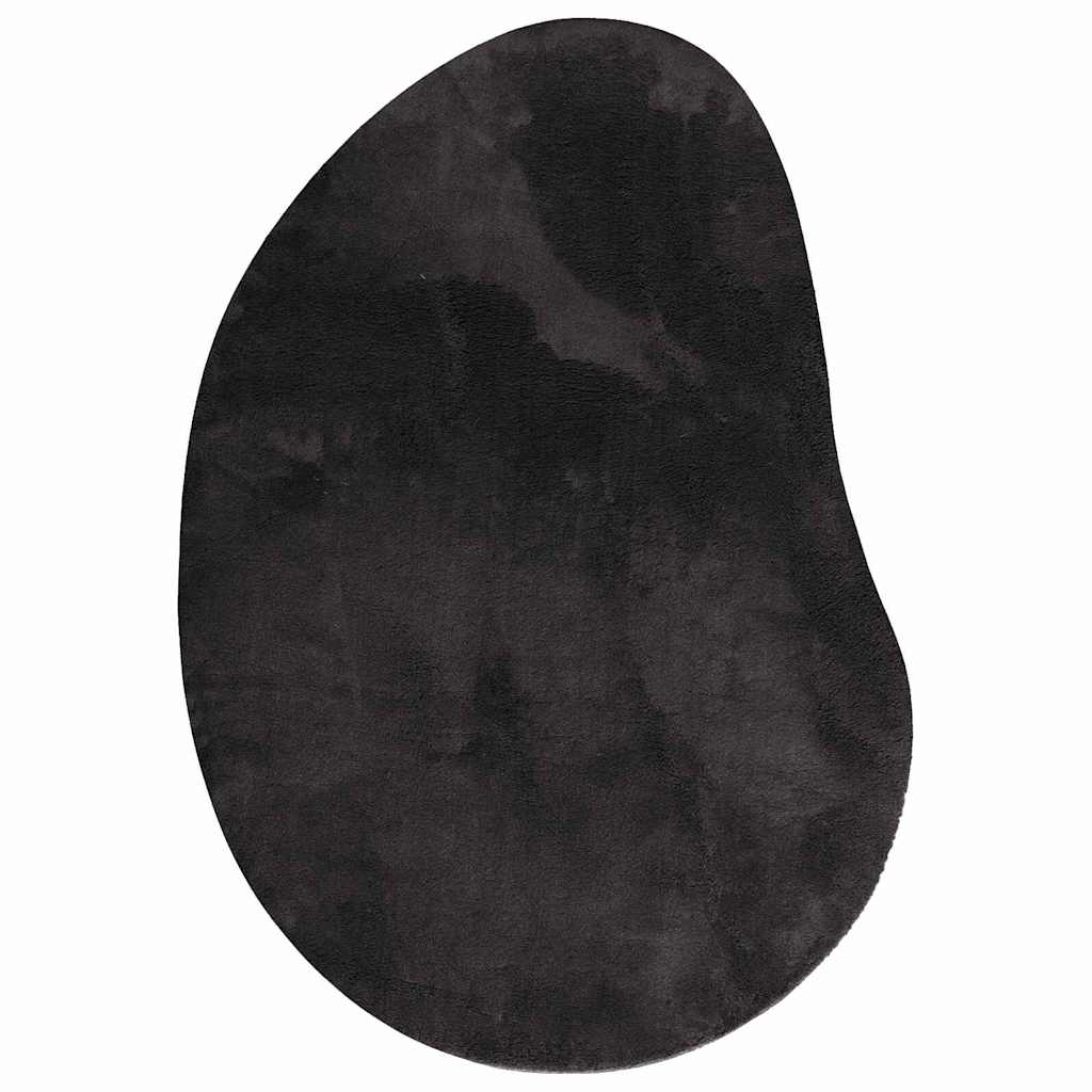 VidaXL Teppiche Huarte Schwarz 100 x 200 cm Polyester