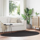 VidaXL Teppiche Huarte schwarz 140 x 200 cm Polyester