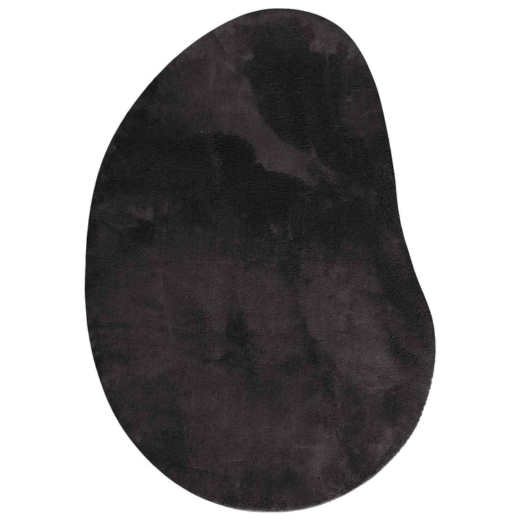 VidaXL Teppiche Huarte schwarz 140 x 200 cm Polyester