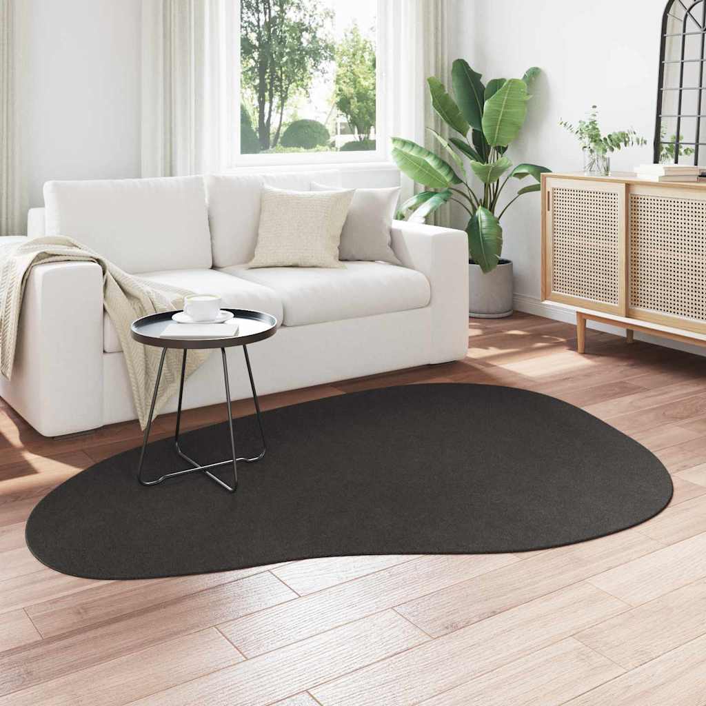 VidaXL Teppiche Huarte Anthrazit 140 x 200 cm Polyester