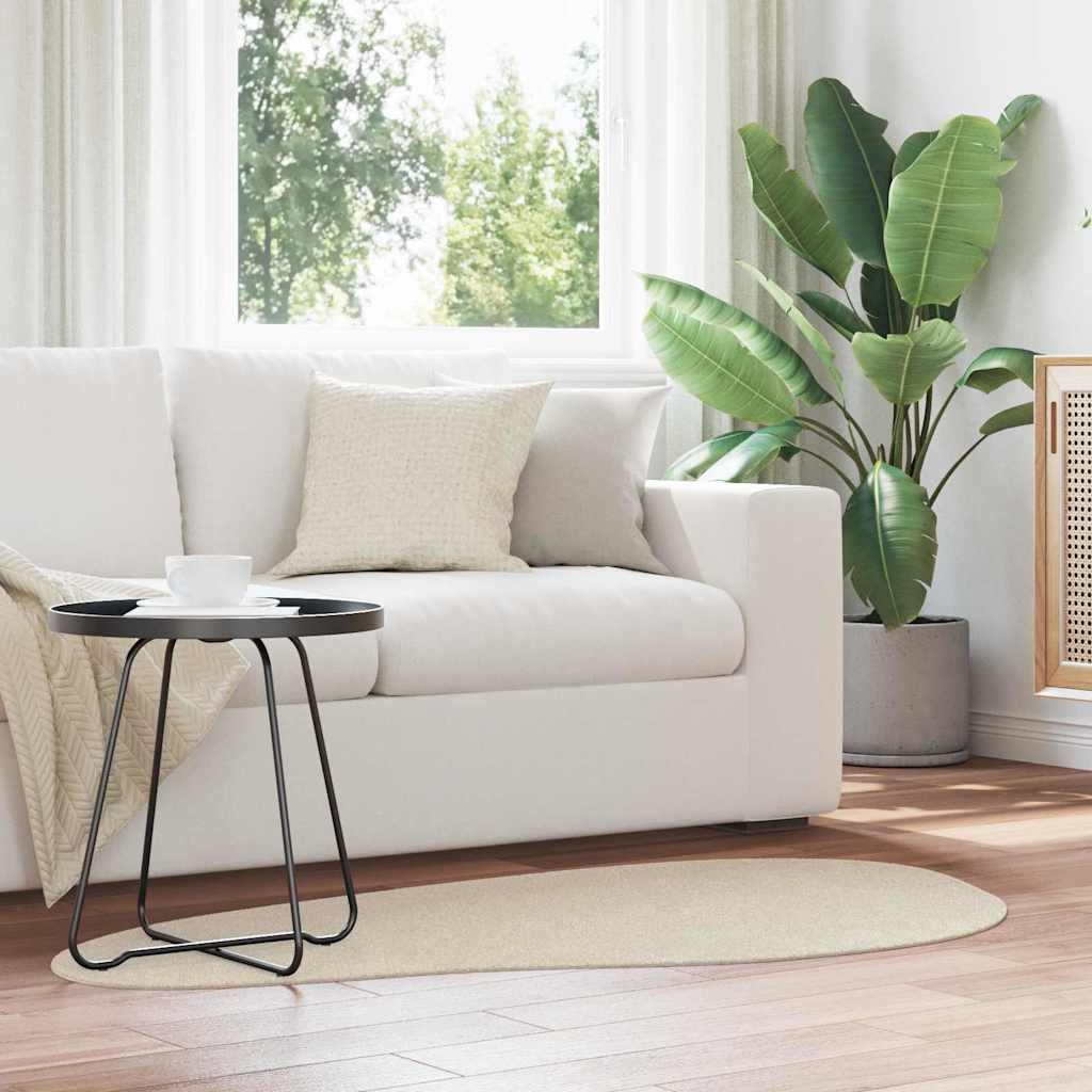 VidaXL Teppiche Huarte Beige 80 x 150 cm Polyester