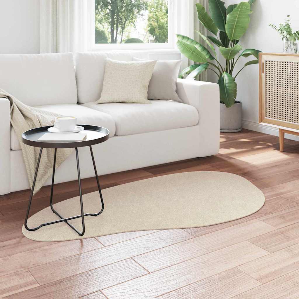 VidaXL Teppiche Huarte Beige 80 x 150 cm Polyester