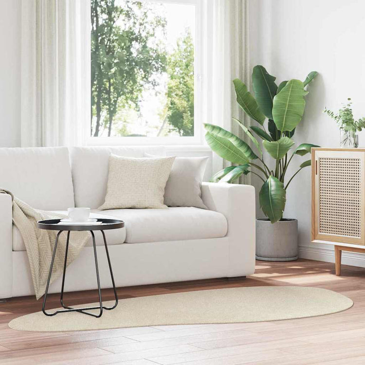 VidaXL Teppiche Huarte Beige 100 x 200 cm Polyester