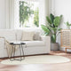 VidaXL Teppiche Huarte Creme 140 x 200 cm Polyester