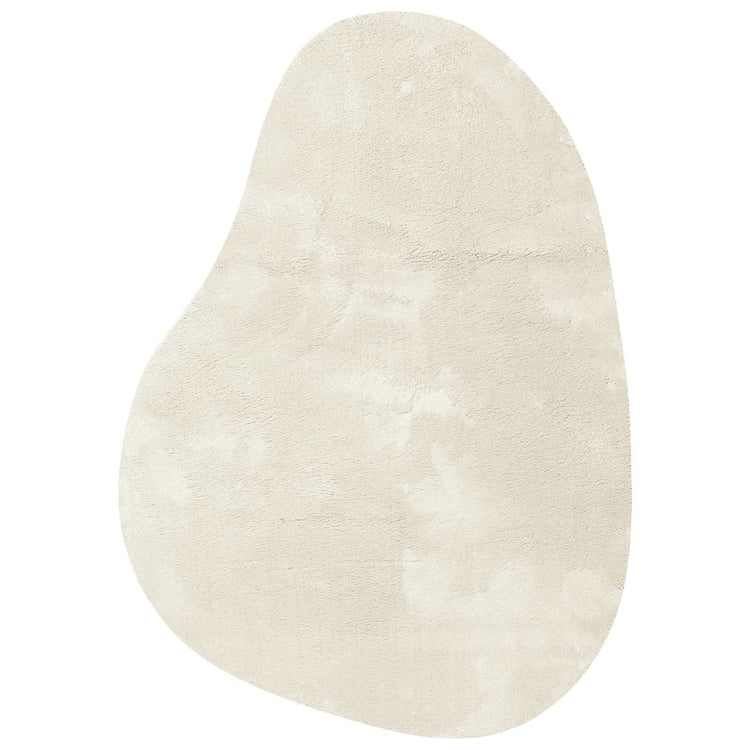 VidaXL Teppiche Huarte Creme 140 x 200 cm Polyester