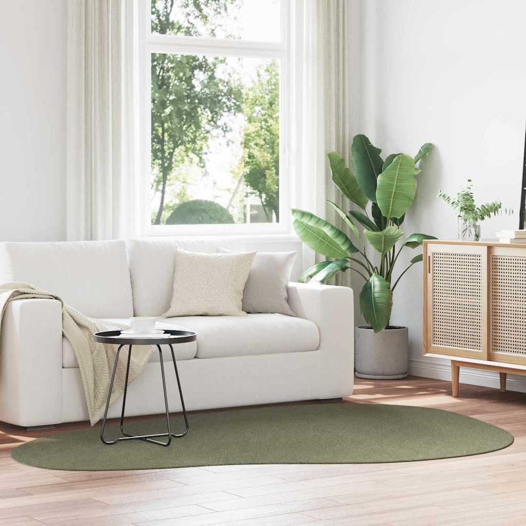 VidaXL Teppiche Huarte Waldgrün 160 x 230 cm Polyester