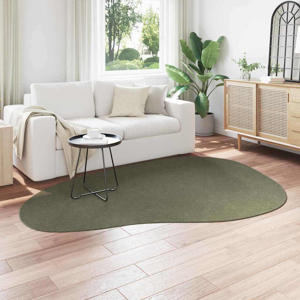 VidaXL Teppiche Huarte Waldgrün 160 x 230 cm Polyester