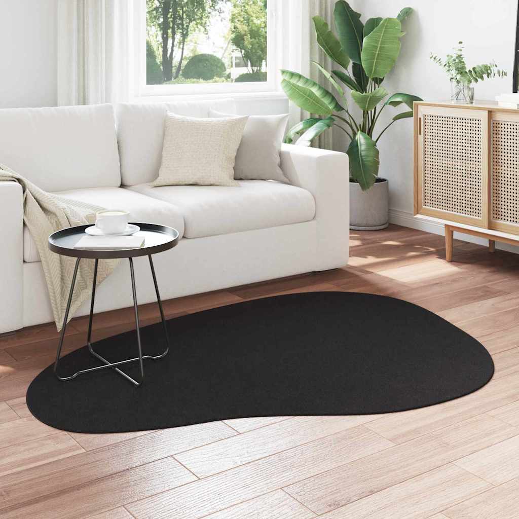 VidaXL Teppiche Huarte schwarz 120 x 170 cm Polyester
