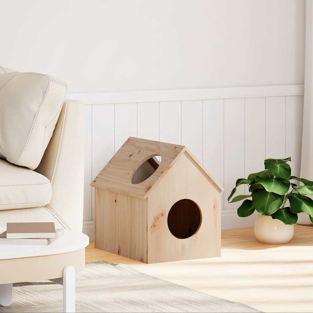 Vidaxl Kattenhuis 41 x 50 x 50 cm Festkiefer
