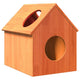 Vidaxl Kattenhuis 41x50x50 cm Festkiefer Wäschebraun