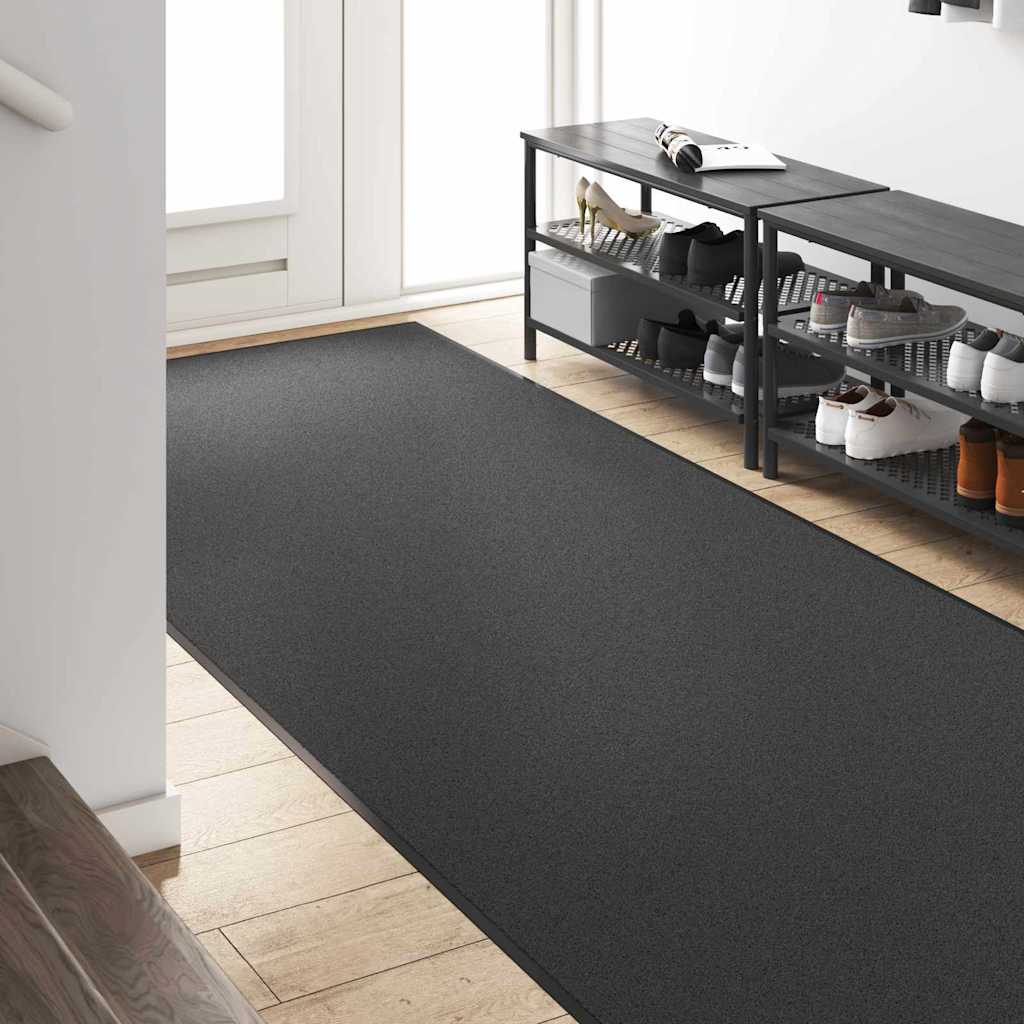 Vidaxl Fußmatte verschiedene Anthrazit und Schwarz 120 x 250 cm Polyamid und PVC