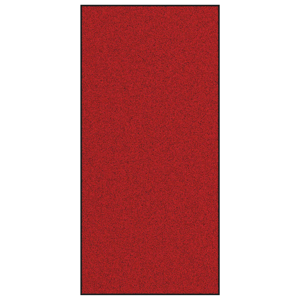 Vidaxx Fußmatte Rot und Schwarz 120 x 250 cm 100 % Polyamid