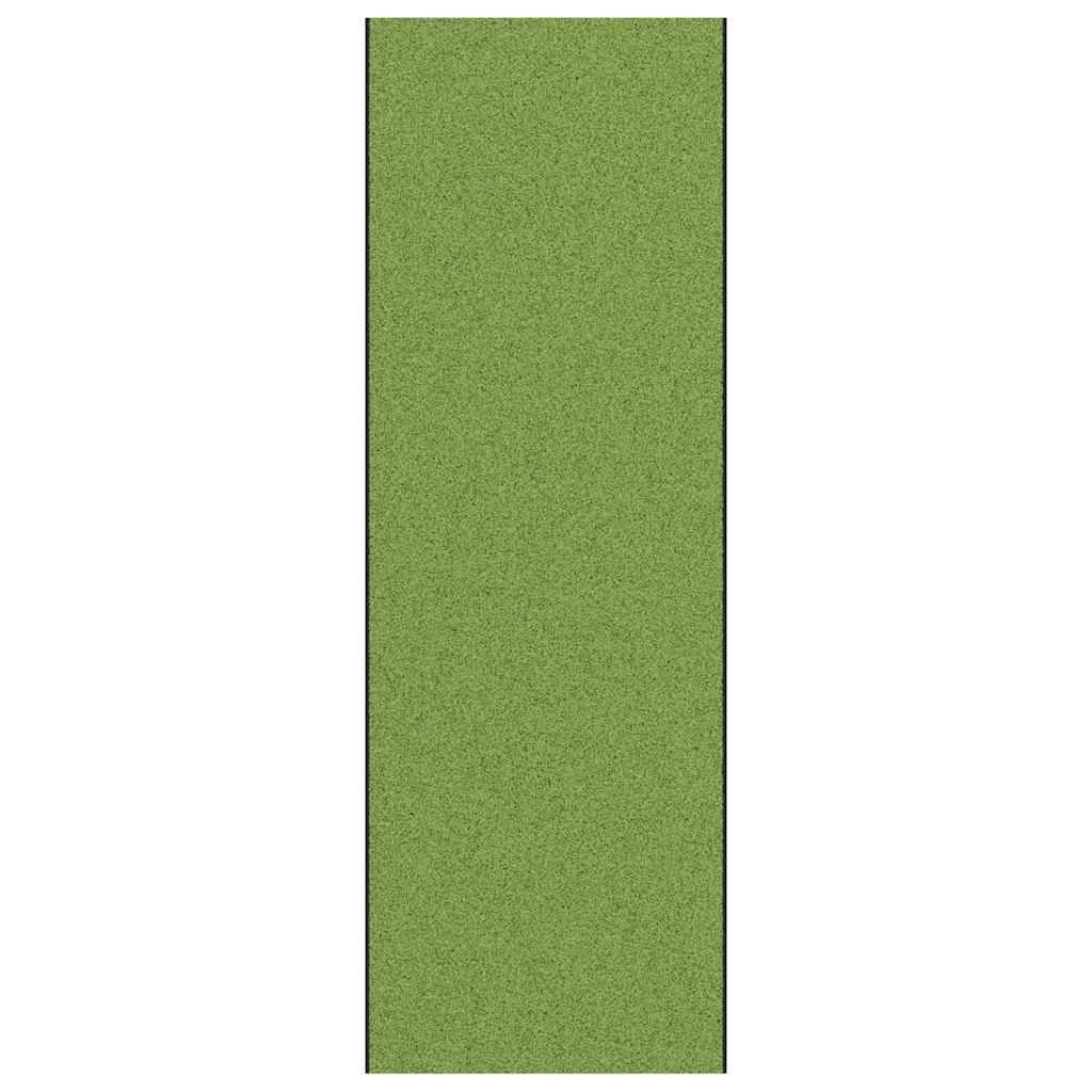 Vidaxx Fußmatte sonst grün und schwarz 120 x 350 cm Polyamid und PVC