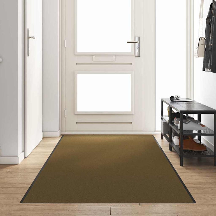 Vidaxx Fußmatte sonst braun und schwarz 120 x 350 cm Polyamid und PVC