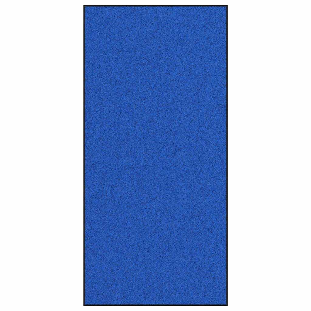 Vidaxx Fußmatte sonst blau und schwarz 120 x 250 cm Polyamid und PVC