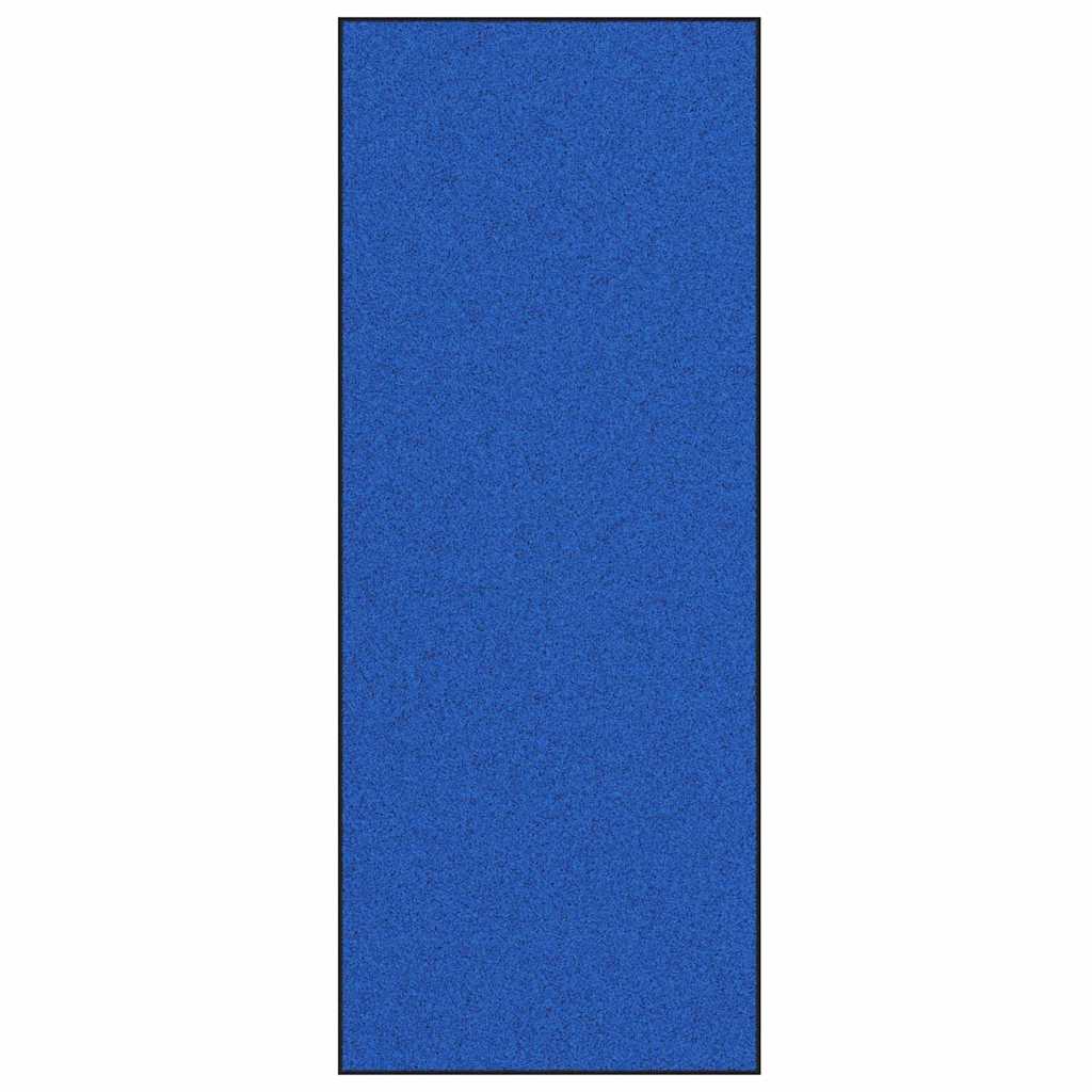 Vidaxx Fußmatte sonst blau und schwarz 120 x 300 cm Polyamid und PVC