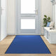 Vidaxx Fußmatte sonst blau und schwarz 120 x 400 cm Polyamid und PVC