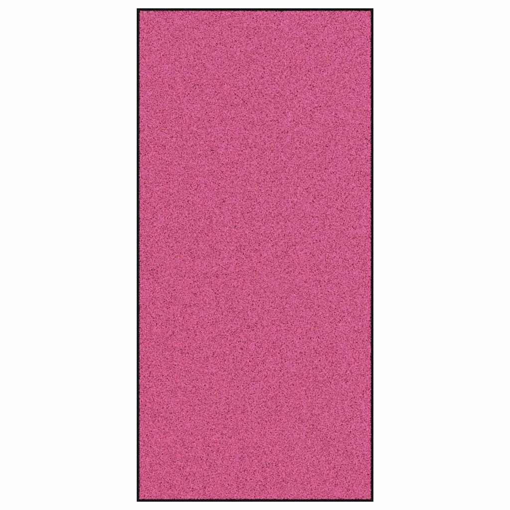 Vidaxl Fußmatte verschiedene Rosa und Schwarz 120 x 250 cm Polyamid und PVC