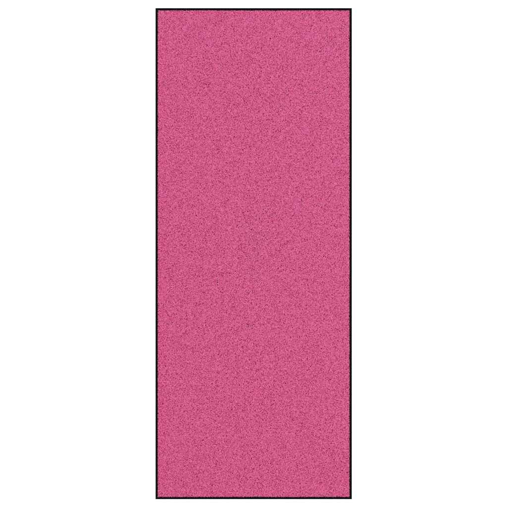 Vidaxl Fußmatte verschiedene Rosa und Schwarz 120 x 300 cm Polyamid und PVC