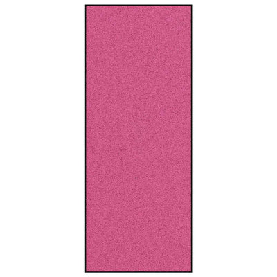 Vidaxl Fußmatte verschiedene Rosa und Schwarz 120 x 300 cm Polyamid und PVC