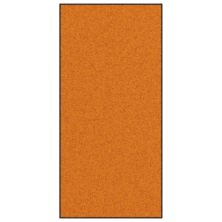 Vidaxx Fußmatte sonst Orange und Schwarz 120 x 250 cm Polyamid und PVC