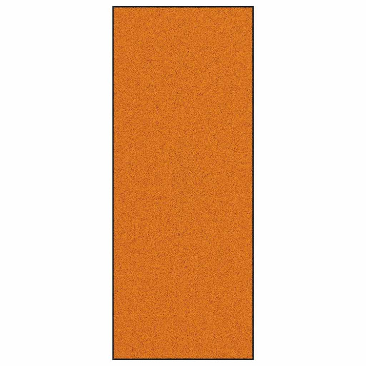 Vidaxx Fußmatte sonst Orange und Schwarz 120 x 300 cm Polyamid und PVC