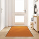 Vidaxx Fußmatte sonst Orange und Schwarz 120 x 400 cm Polyamid und PVC
