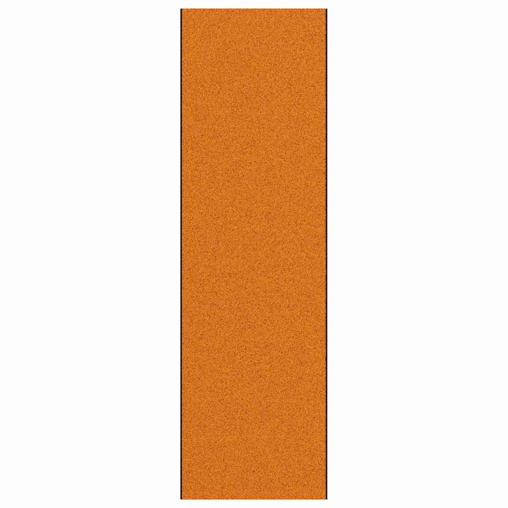 Vidaxx Fußmatte sonst Orange und Schwarz 120 x 400 cm Polyamid und PVC