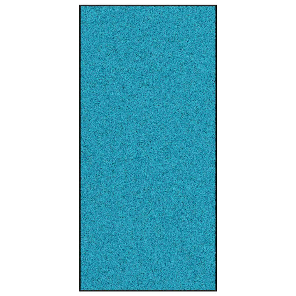 Vidaxx Fußmatte verschiedene Cyan und Schwarz 120 x 250 cm Polyamid und PVC