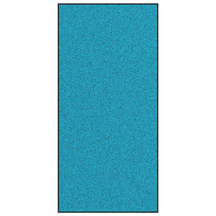 Vidaxx Fußmatte verschiedene Cyan und Schwarz 120 x 250 cm Polyamid und PVC