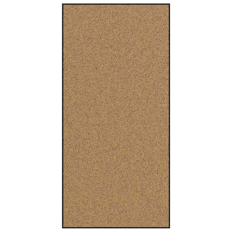Vidaxl Fußmatte verschiedene Creme und Schwarz 120 x 250 cm Polyamid und PVC