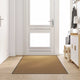 Vidaxx Fußmatte verschiedene Creme und Schwarz 120 x 300 cm Polyamid und PVC