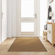 Vidaxl Fußmatte verschiedene Creme und Schwarz 120 x 400 cm Polyamid und PVC