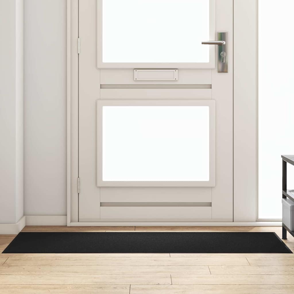 Vidaxx-Fußmatte, sonst schwarz, 60 x 180 cm, Polypropylen und Vinyl