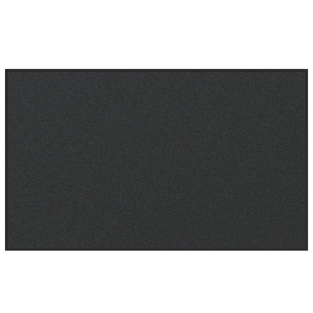 Vidaxx-Fußmatte, sonst schwarz, 90 x 150 cm, Polypropylen und Vinyl
